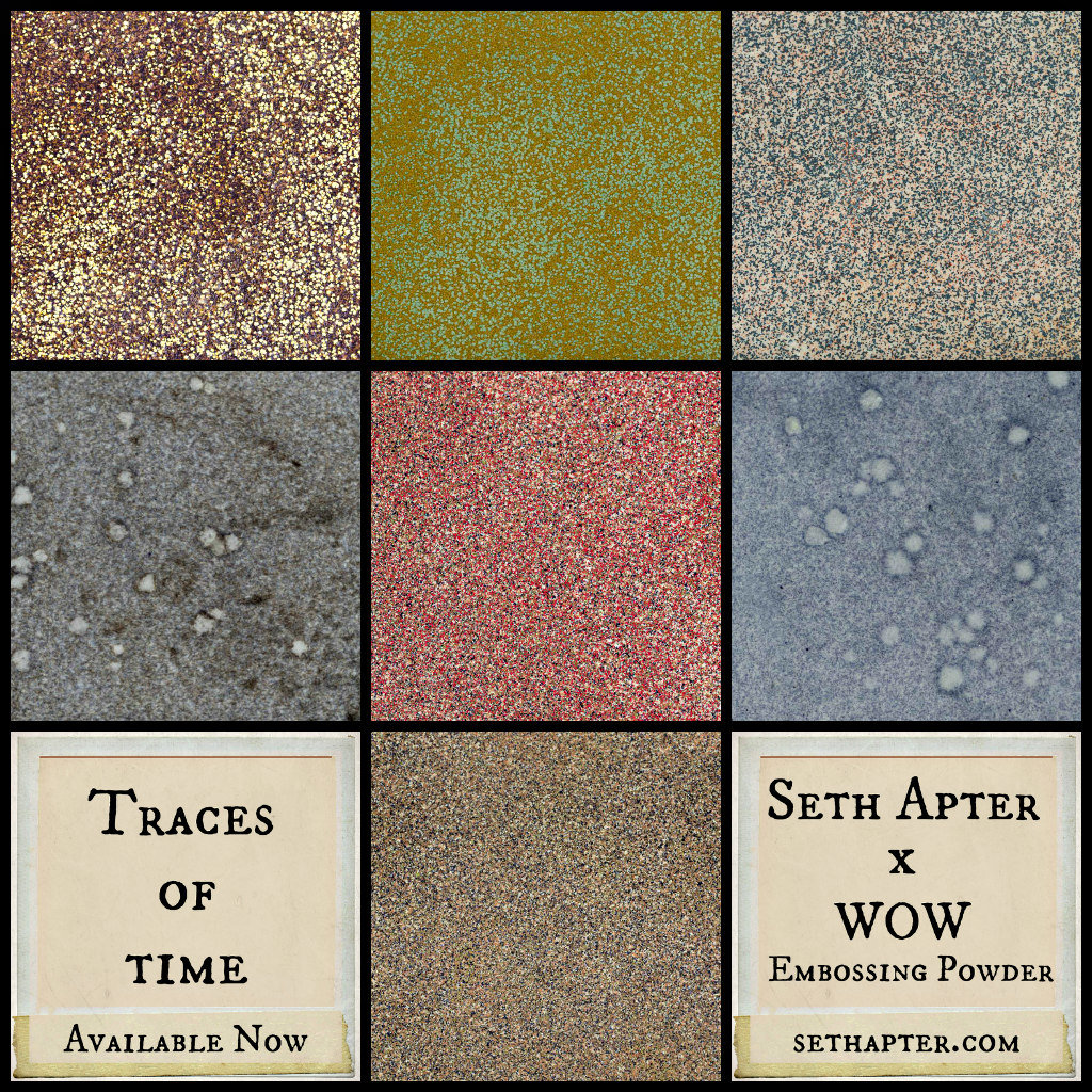 WOW Embossing Powder FULL COLLECTION: Traces of Time