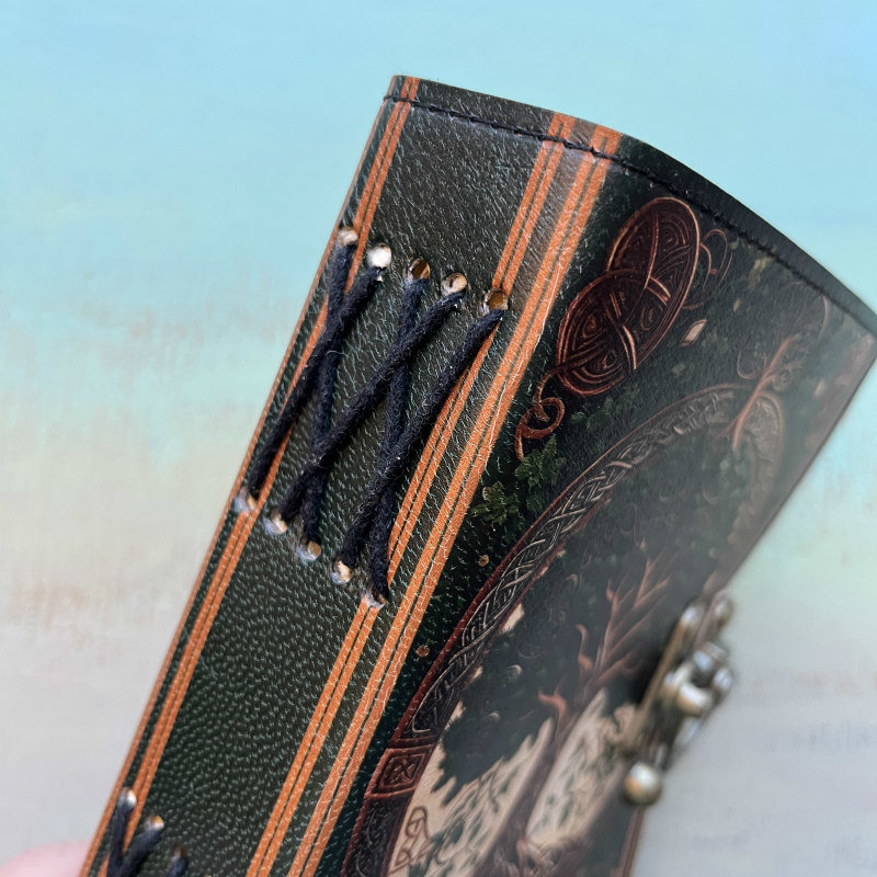 Vintage Leather Journal: Tree of Life