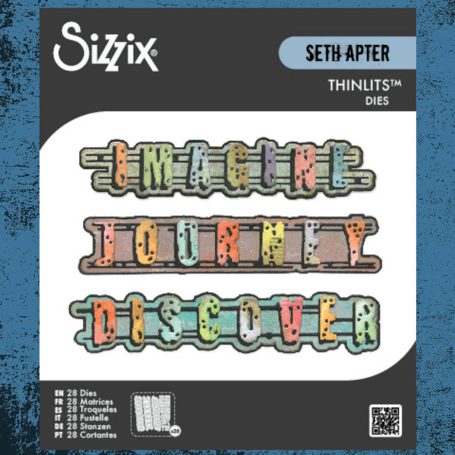 Sizzix Thinlet Dies: Word Wafers I