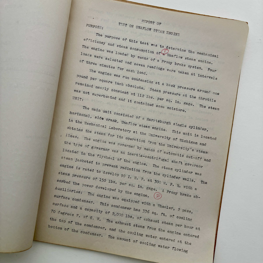 1932 University of Michigan Student Test 4