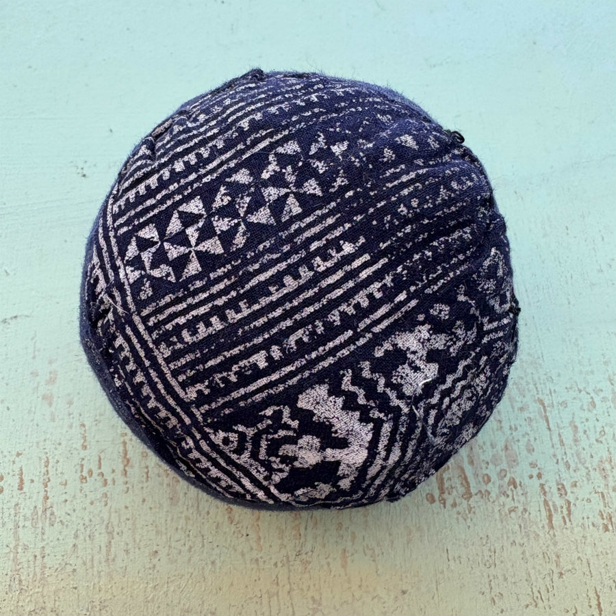 SOLD: Hmong Tribal Vietnamese Cloth Ball 1
