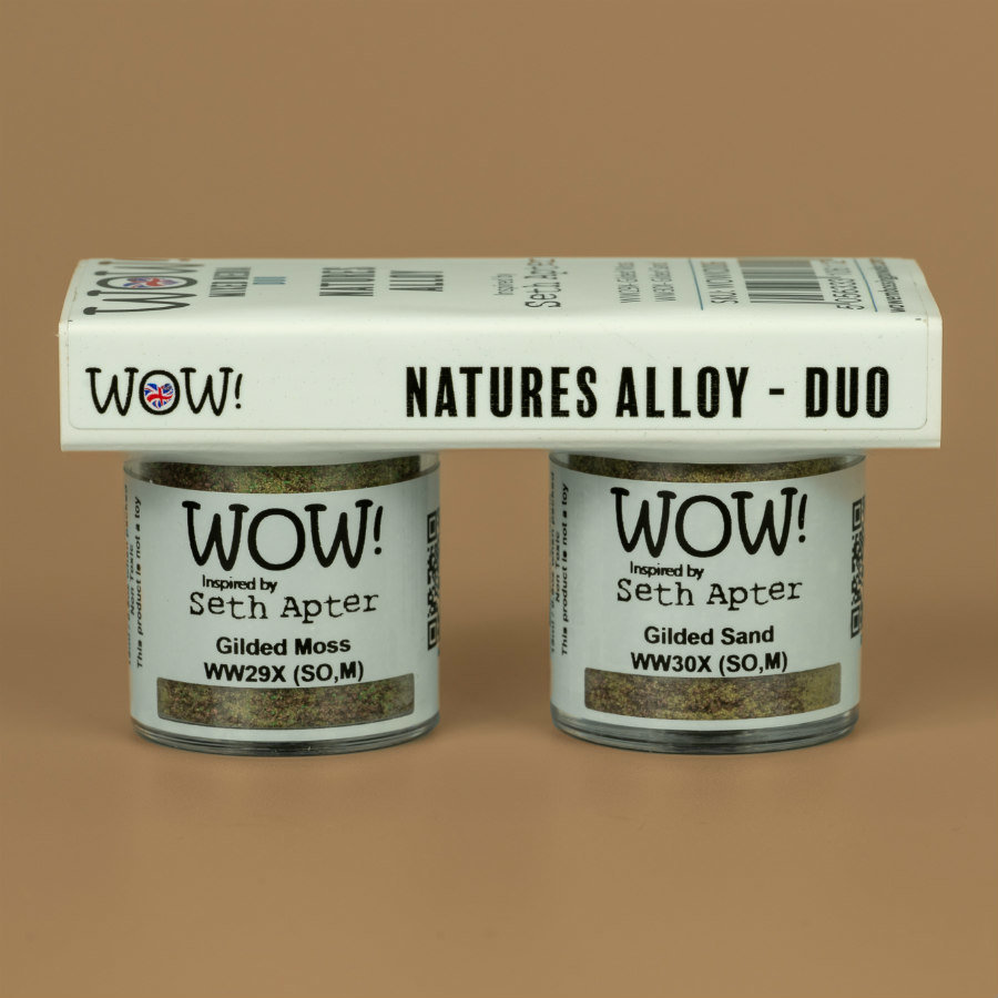 WOW Embossing Powder Duo: Natures Alloy