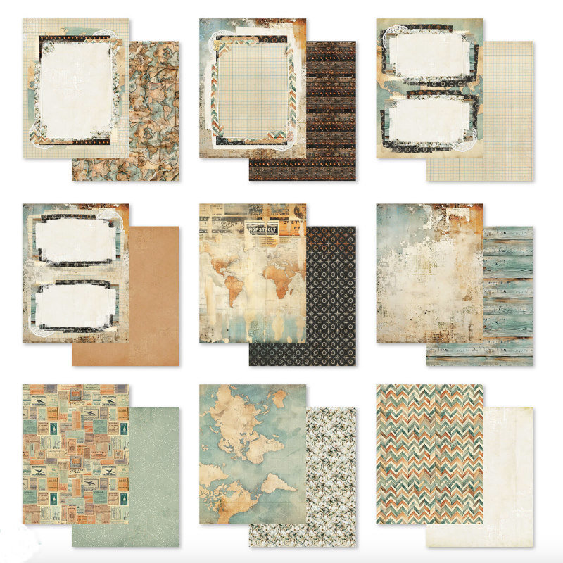 49 and Market Wanderlust Explorer: Paper Pack