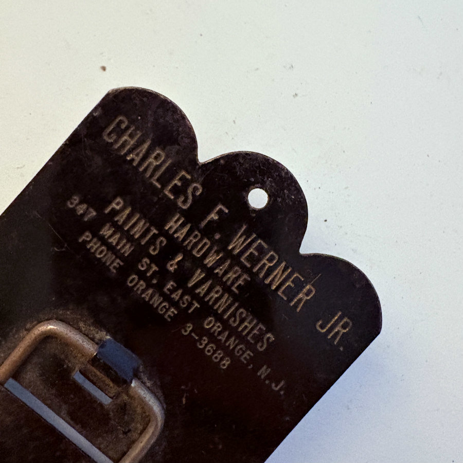 SOLD: Vintage Hanging Bill/Receipt/Calendar Holder