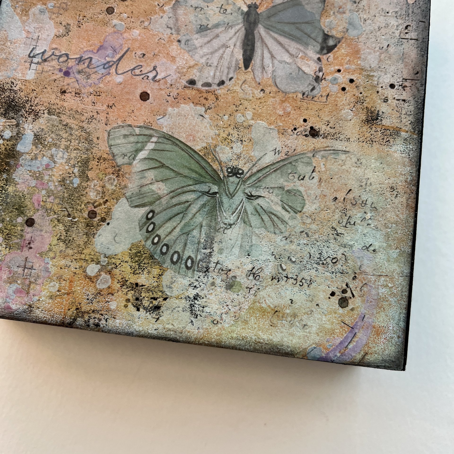 SOLD - Wonder: Original Mixed Media Art