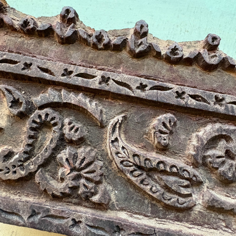 SOLD: Vintage Print Block Large 