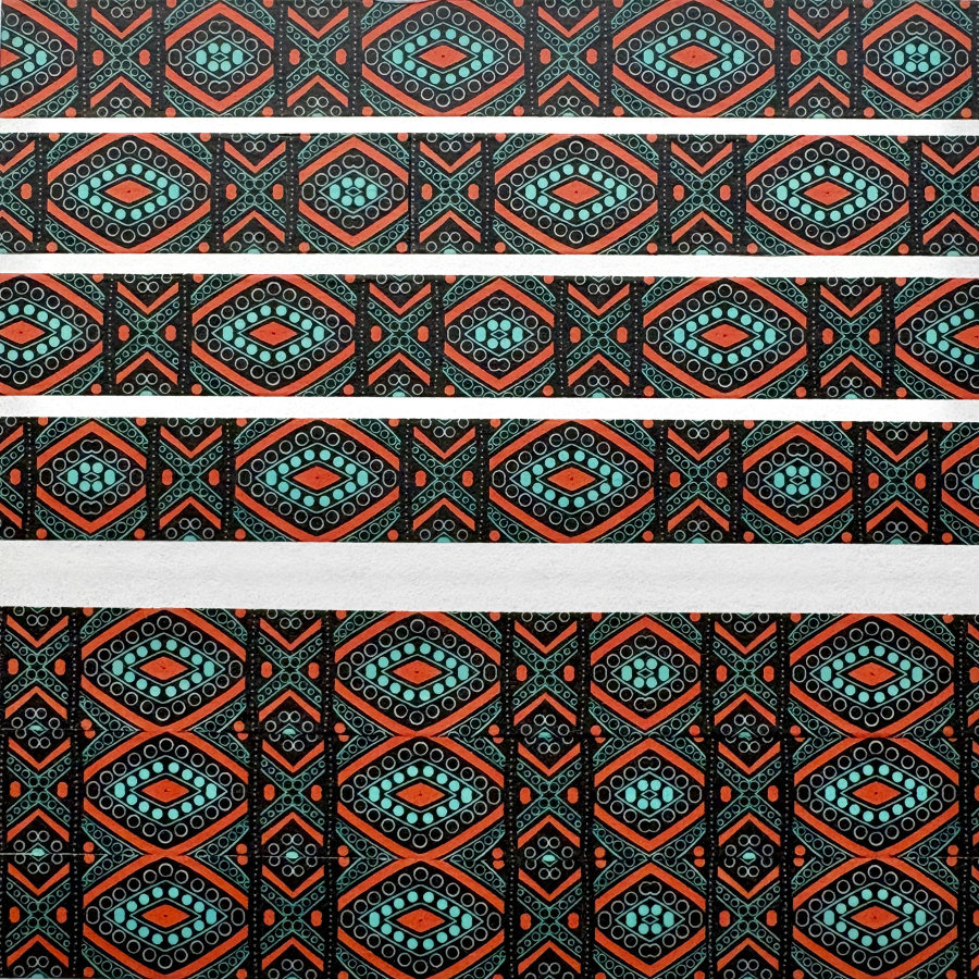 Pounded Yam Washi Tape: Diamonds