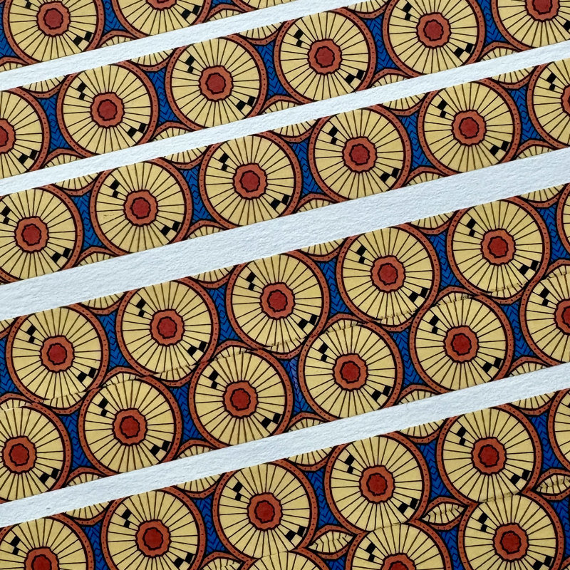 Pounded Yam Washi Tape: Circles