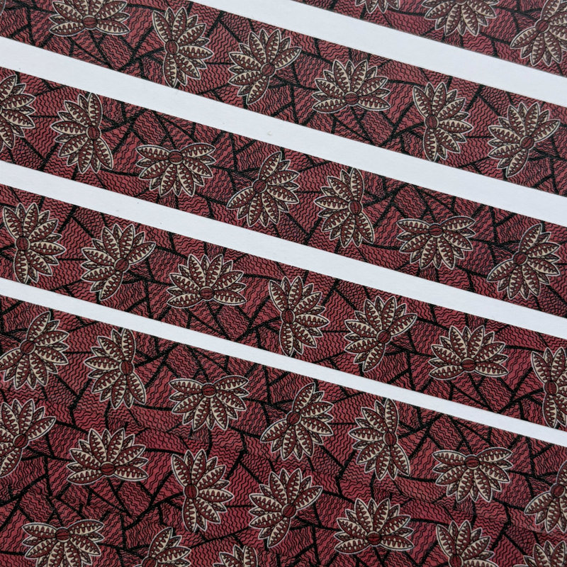 Pounded Yam Washi Tape: Red Blossom