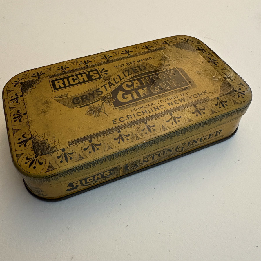 Vintage Rich's Ginger Tin
