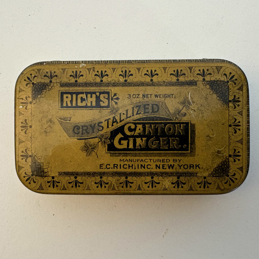Vintage Rich's Ginger Tin