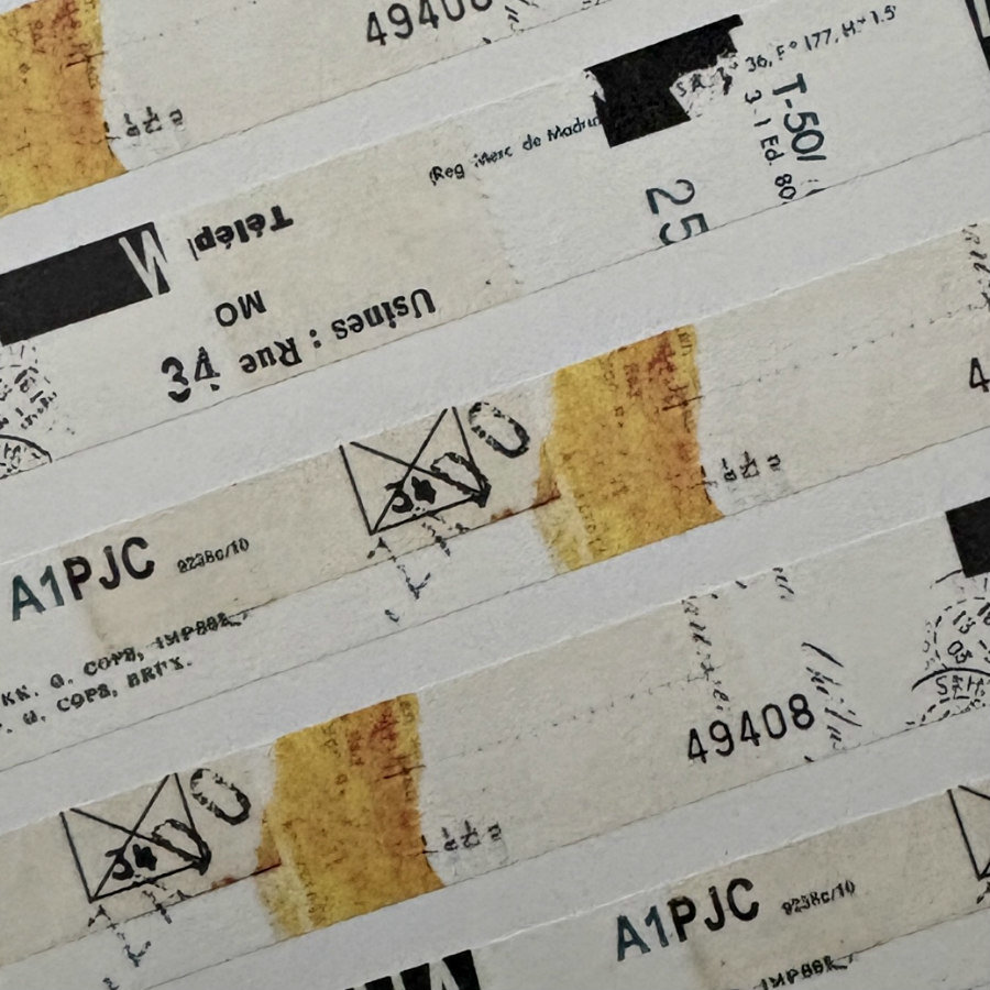 Yohaku Washi Tape: Terminal