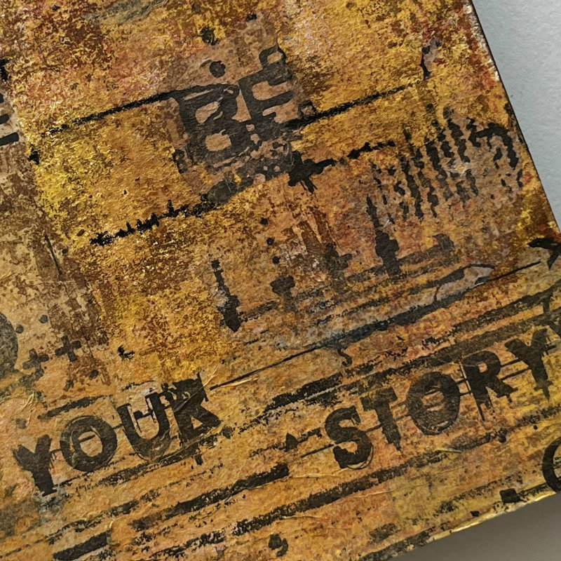 SOLD: Your Story: Original Mixed Media Art