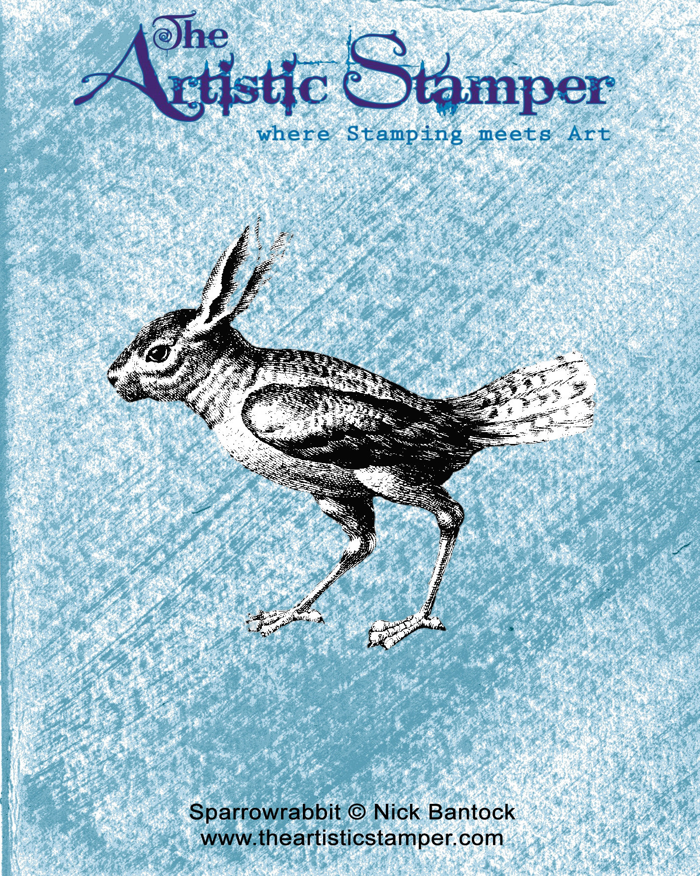 ONE LEFT: Nick Bantock Cling Rubber Stamp Set: Complete Collection 2