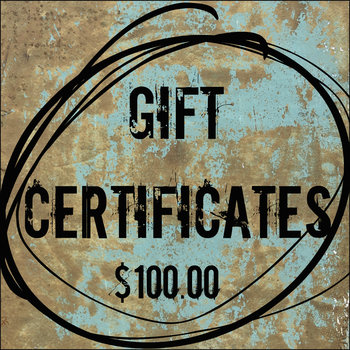Shop Gift Certificate $100.00
