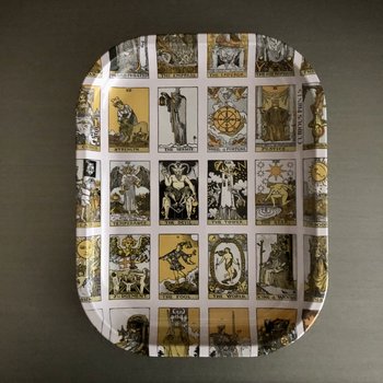 Metal Tarot Tray