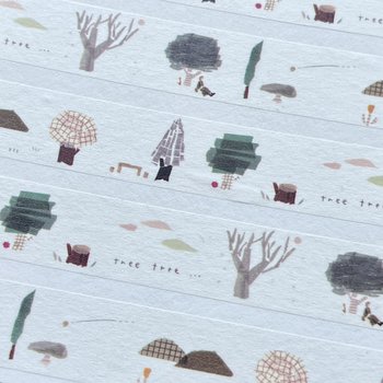 Mika Tamura Washi Tape: Tree Tree