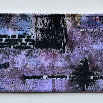 Zip It Art Carry-All: Purple Rain