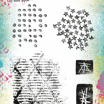 Eclectica³ 02 Cling Rubber Stamp Set