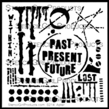 Past Present Future Stencil