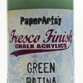 PaperArtsy Paint: Green Patina