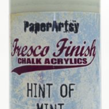 PaperArtsy Paint: Hint of Mint