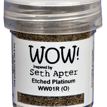 WOW Embossing Powder: Etched Platinum