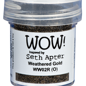 WOW Embossing Powder: Weathered Gold