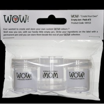 WOW Create Your Own Mix Jar Trio