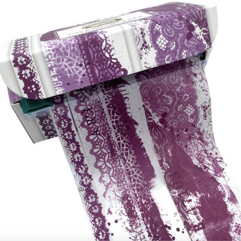 49 and Market Lace Washi Tape Set: Eggplant