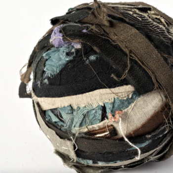 Vintage Japanese Boro Rag Ball