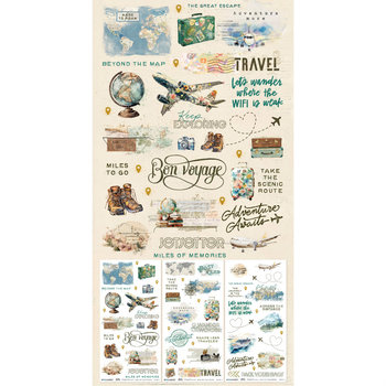 49 and Market Rub-On Set: Travel Diaries