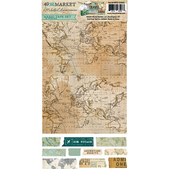 49 and Market Washi Tape: Travel Diaries