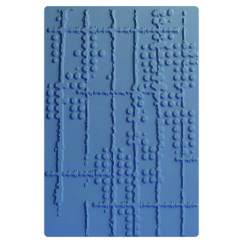 Sizzix Multi-Level Embossing Folder: Dot Matrix