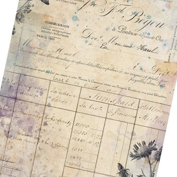 7 Dots Studio Rice Paper: Botanica Herbarium Ledger
