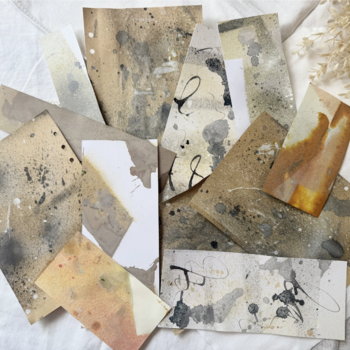 Dyed Paper Pack: Earth