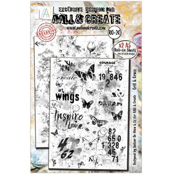 AALL & Create Rub-Ons: Grit & Grace