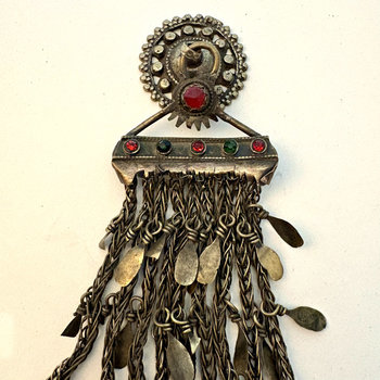 Vintage Afghan Kuchi Tribal Pendant Adornment