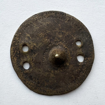 Ethiopian Antique Brass Medallion 