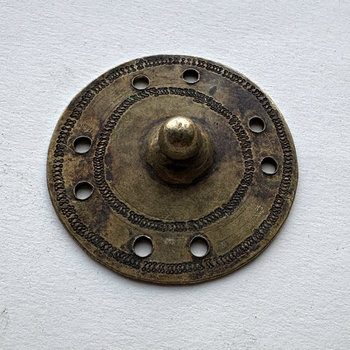 Ethiopian Antique Brass Medallion 