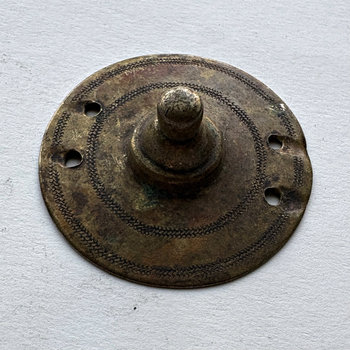 Ethiopian Antique Brass Medallion 