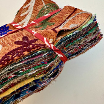Hand Stitched & Embroidered Kantha Bundle
