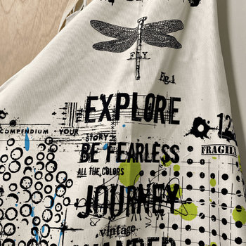 PaperArtsy Seth Apter Apron: Limited Edition