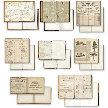 Katie Pertiet Ephemera Pack: Vintage Bookmakers