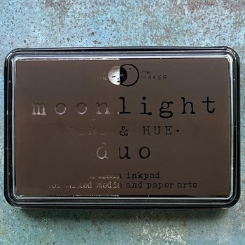 The Moon and the Maker Inkpad: Asteroid Umber + White Duo 