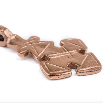 SOLD: Copper Coptic Cross Pendant