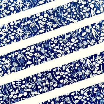 Beve Washi Tape: Indigo Floral