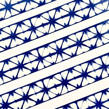 Beve Washi Tape: Shibori Indigo
