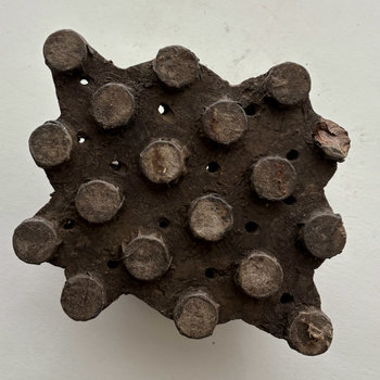 SOLD: Vintage Print Block Large 1