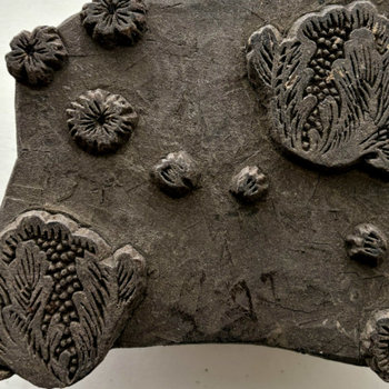 SOLD: Vintage Print Block Large 3